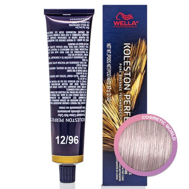 WELLA - KOLESTON PERFECT_Koleston Perfect Me+12/96 Special Blonde/Cendre Violet_Cosmetic World